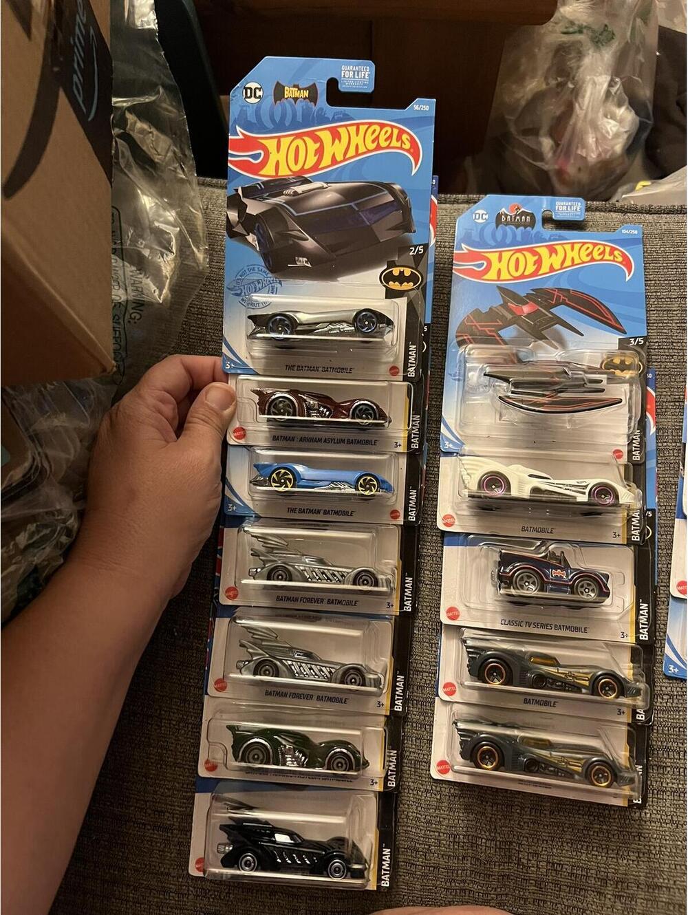 Hot Wheels Batman Batmobile Diecast Car Collection (19)